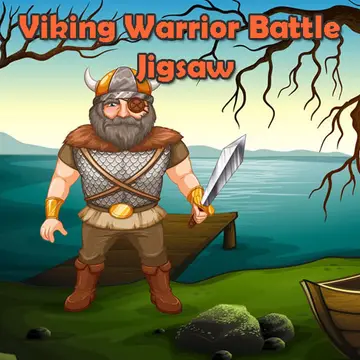 Viking Warrior Battle Jigsaw - Jeu de Puzzle en Ligne Gratuit