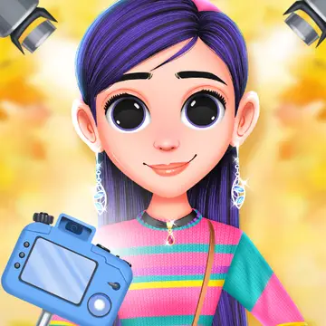 Violet Fall Fashion Shoot – Kostenloses Mode- und Fotospiel zum Spielen