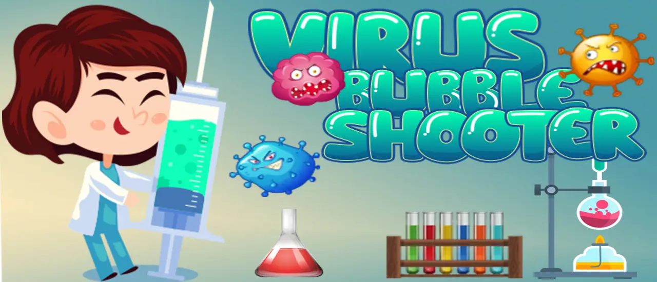 Virus Bubble Shooter لعبة مجانية للعب على الإنترنت