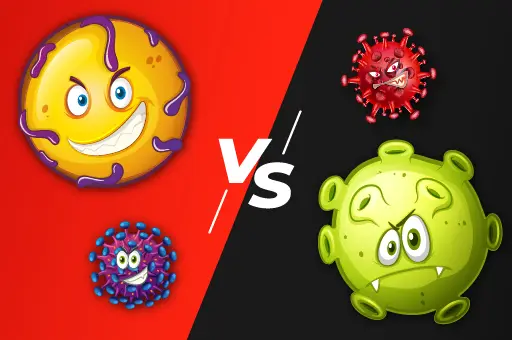 Virus War Multiplayer لعبة مجانية أونلاين للعب مع الأصدقاء