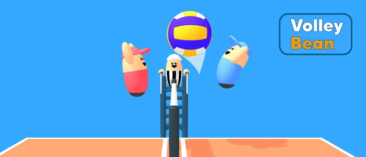 Volley Bean - 簡単に遊べるバレーボールゲーム