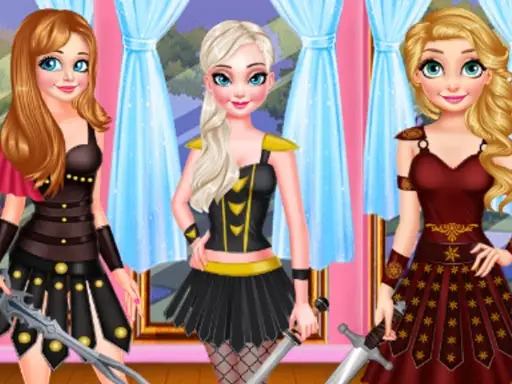 Warrior Princess - Juego de vestir y hacerover gratis