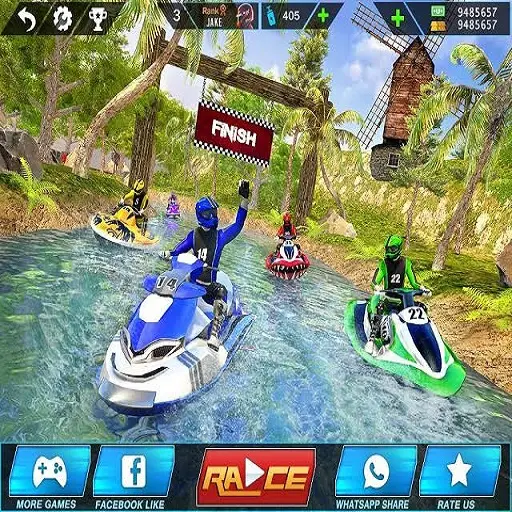 Water Power Boat Racer 3D - Jeu de course de bateaux en ligne gratuit