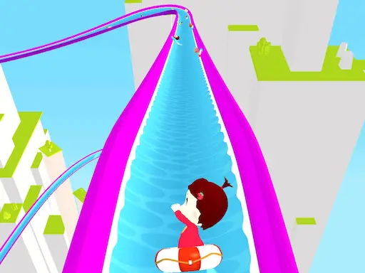 Water Slides.io - Ücretsiz Çevrimiçi Su Kaydırağı Oyunu