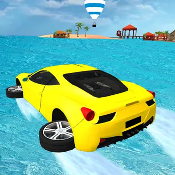 Water Surfing Car Game - Ücretsiz Oyna
