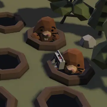 لعب لعبة Whack a Mole المجانية على الإنترنت - لعبة ممتعة للمراهقين والكبار