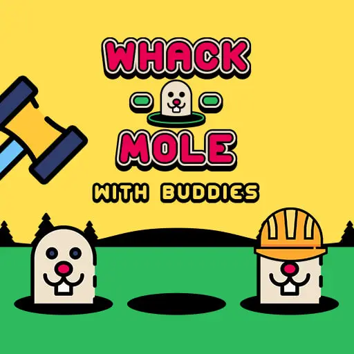 Whack A Mole com Amigos - Jogo Online Gratuito