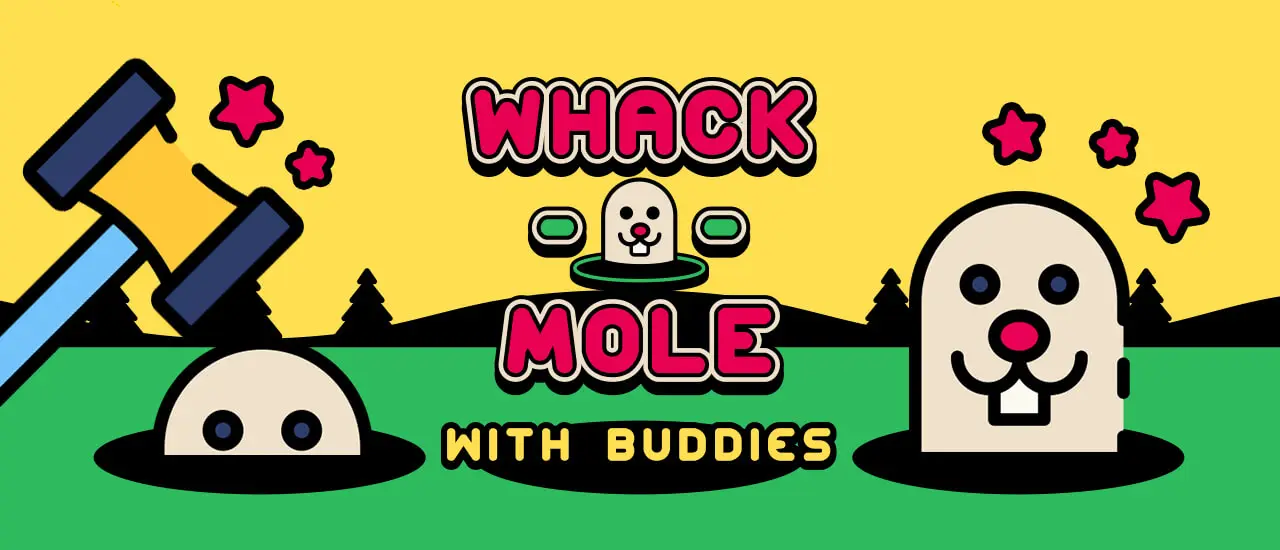 Whack A Mole com Amigos - Jogo Online Gratuito