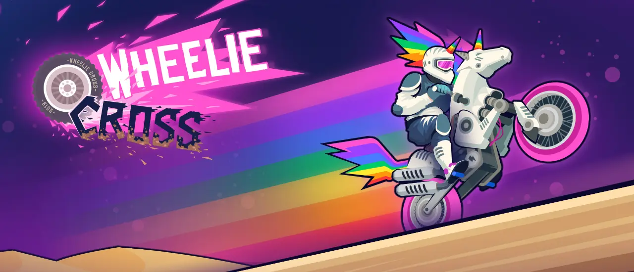 Wheelie Cross - Kostenloses Motorrad Spiel zum Wheelie Fahren online spielen