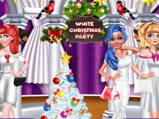 White Christmas Party - Fun Holiday Dress Up & Decor Game