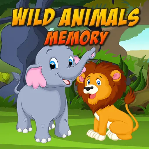 Wild Animals Memory - Ücretsiz Hayvanlar Hafıza Oyunu Oyna