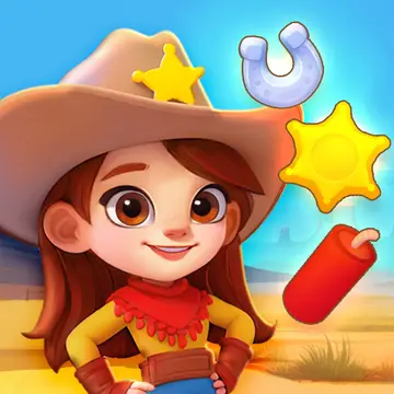Wild West Match - Jogue Jogo Match-3 Grátis Online