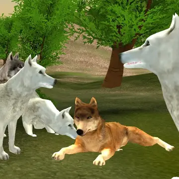 Wild Wolves Hunger Attack لعبة مغامرة مجانية للعب عبر الإنترنت