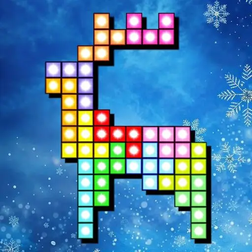 Winter Tetrix Trails - パズルゲームで遊ぶ無料の形合わせパズル