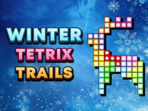 Winter Tetrix Trails - パズルゲームで遊ぶ無料の形合わせパズル