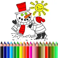 Winter Time Coloring - Jogo de Colorir de Inverno Grátis