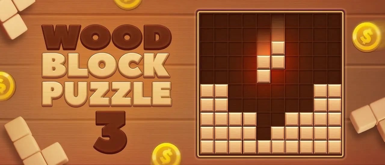 Wood Block Puzzle 3 - Jogo de Quebra-Cabeça de Blocos de Madeira Grátis