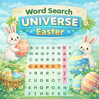 Word Search Universe Easter 無料で遊べるパズルゲーム｜春の季節を楽しもう