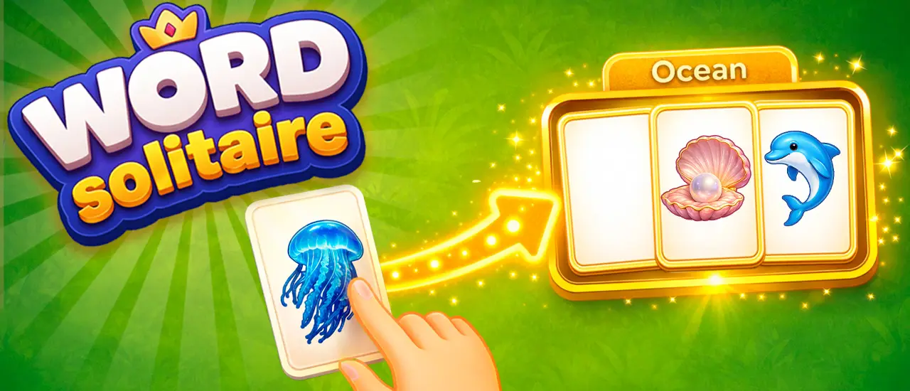 Word Solitaire - Play Free Word Puzzle Card Game Online