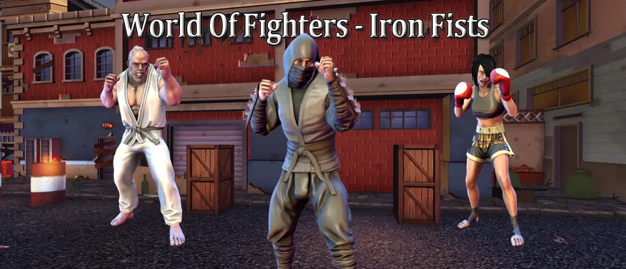 World Of Fighters: Iron Fists - オンライン格闘ゲームで遊ぼう