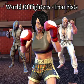 World Of Fighters: Iron Fists - Juego de lucha y pelea en línea gratis