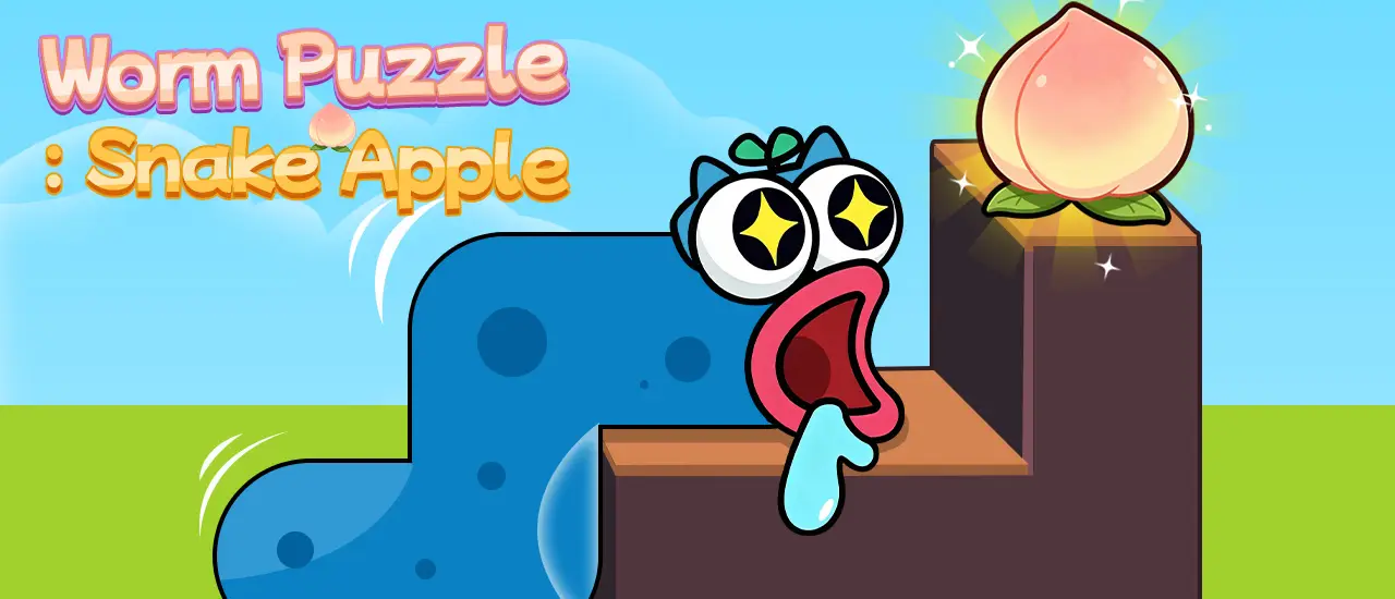 Worm Puzzle Snake Apple – Kostenloses Spiel spielen & Rätsel lösen