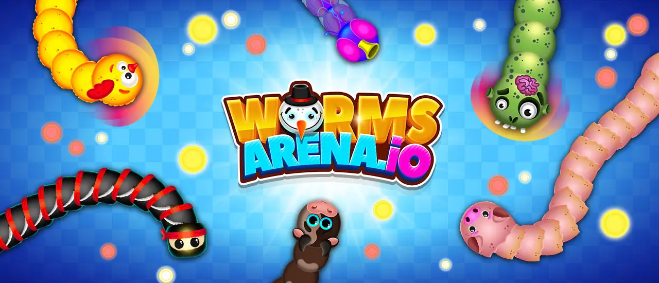 WormsArena.io オンラインゲーム - スネークIOで遊ぶ無料ゲーム