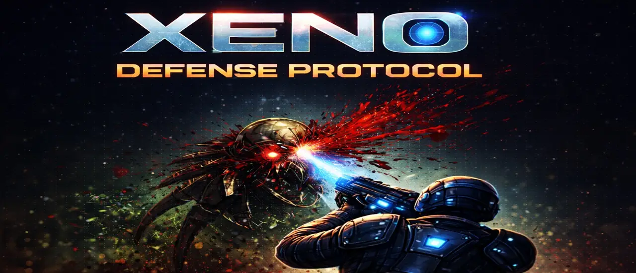 Xeno Defense Protocol - Juego de disparos y defensa en línea gratis