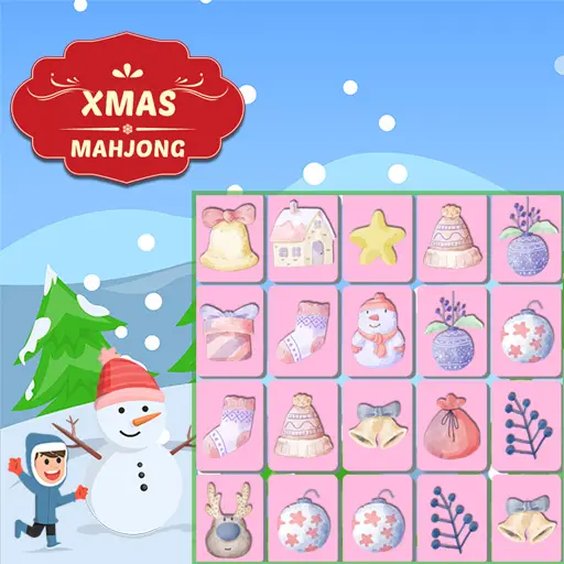 Xmas Mahjong kostenlos online spielen - HTML5 Mahjong Spiel
