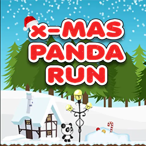 Xmas Panda Run 無料で遊べるカジュアルアーケードゲーム
