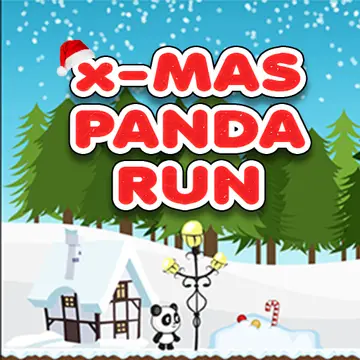Xmas Panda Run 無料で遊べるカジュアルアーケードゲーム