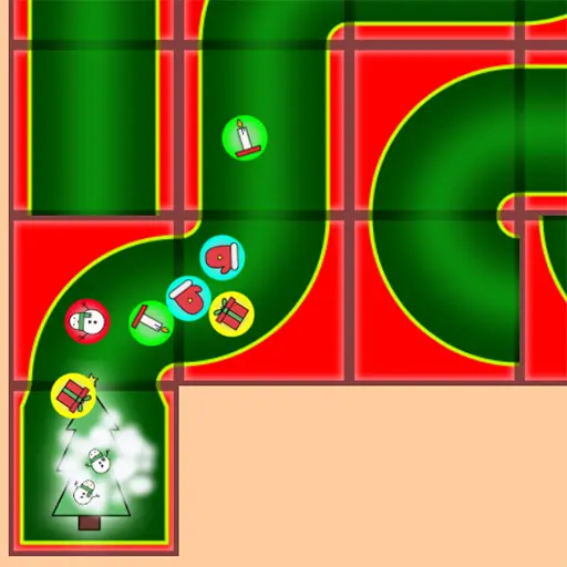 Xmas Pipes - Jogo de Quebra-Cabeça Online Grátis