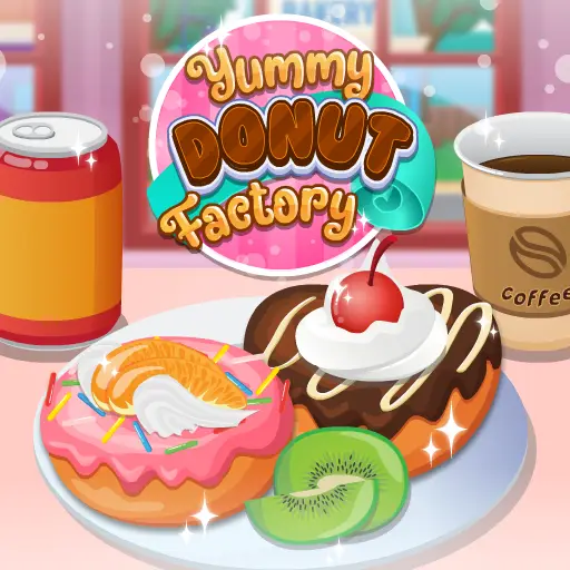 Yummy Donut Factory - Play Game & Cooking Simulator for Fun