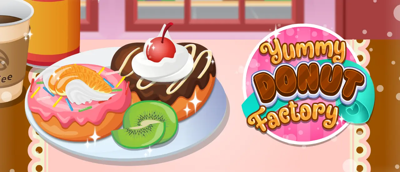 Yummy Donut Factory - Play Game & Cooking Simulator for Fun