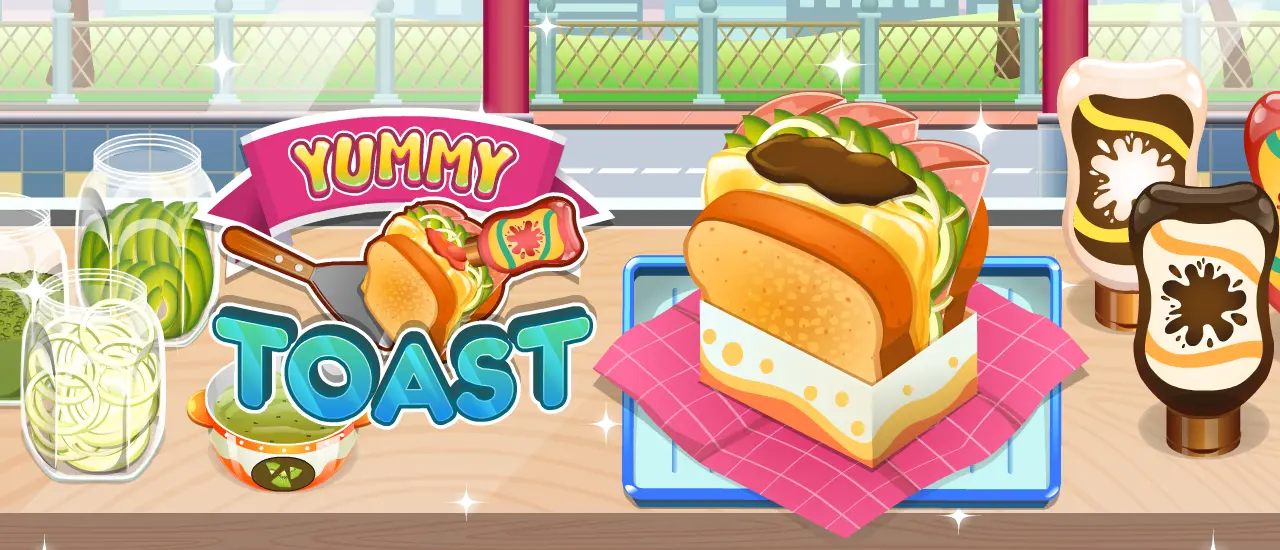 Yummy Toast - Jogo de Cozinhar e Fazer Torradas Grátis