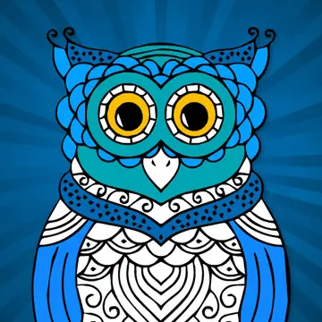 Zentangle Coloring Book