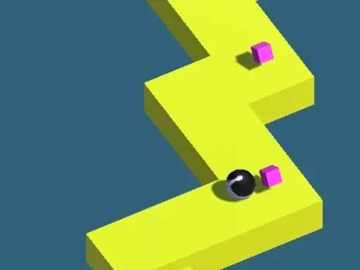 ZigZag Ball Dash - Kostenloses Online Spiel zum Spielen