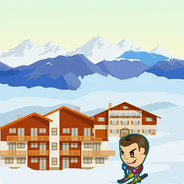 ZigZag Snow Ski - Jogue Online e Grátis em Esqui de Neve