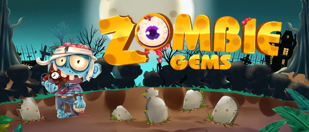 Zombie Gems Match-3 Puzzle Game - Play Online for Free