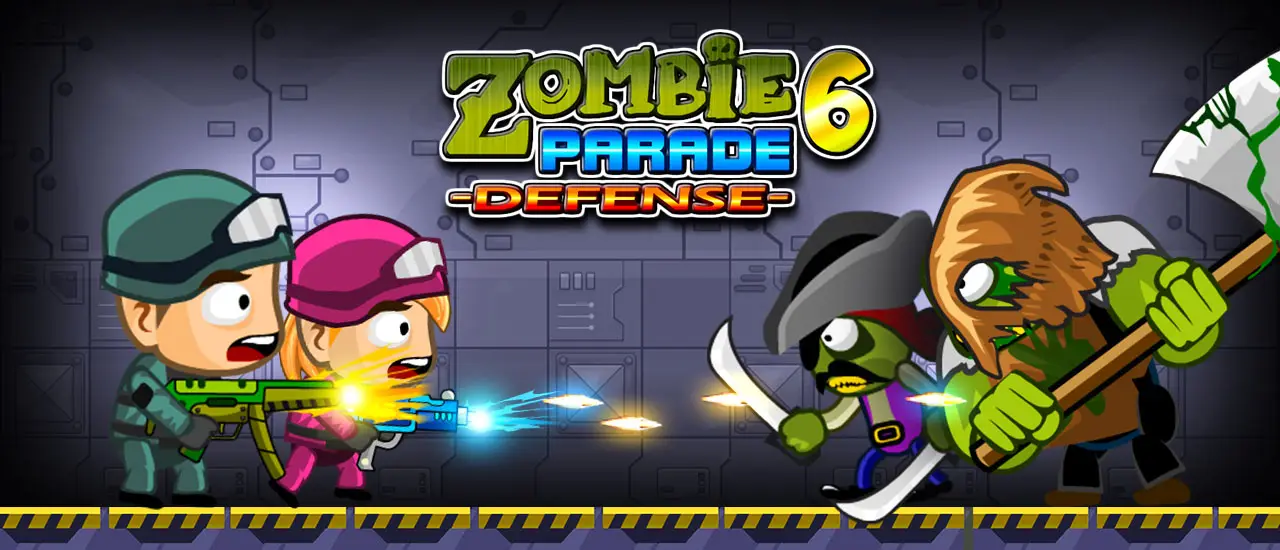 Zombie Parade Defense 6 - Play Free Online Shooter Game